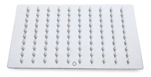 Imagen 1 de 6 de Regadera Ducha 20 Cms Quadra Lujo Metalica