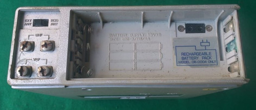 Micro Tv P&b E Rádio (am Fm Sw) Broksonic Cirt2097t (sucata)