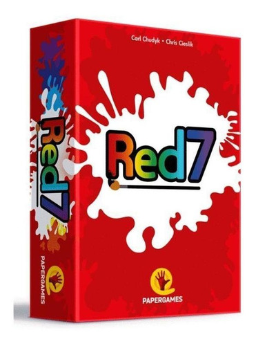 Red 7 Nova Edição Jogo De Cartas Papergames J002