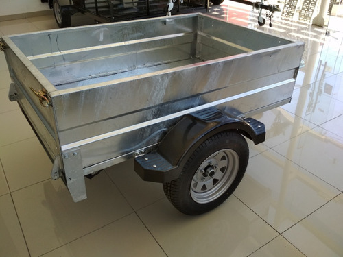 Imagen 3 de 8 de Trailer Box Galvanizado