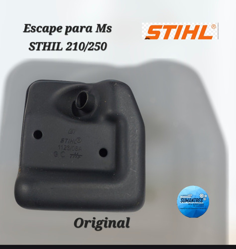 Escape Para Motosierra Sthil Original 210 / 250