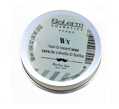 Cera De Cabello Y Barba Salerm Homme España 100gr