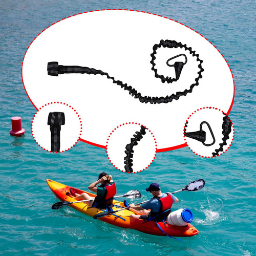 Correa Elástica Para Remo De Kayak, Accesorios, Estirable