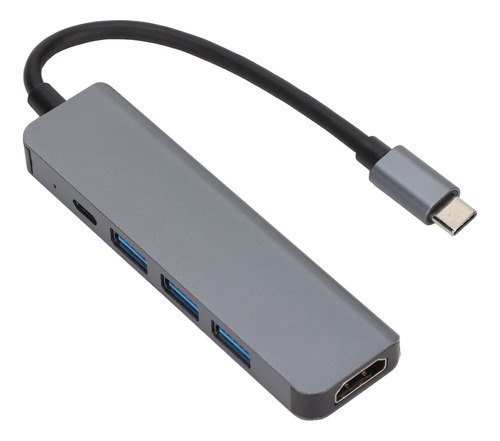 Hub Usb C 5 En 1, Velocidad De Transferencia De Ultra Alta D