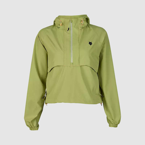 Chaqueta Cortavientos Lifestyle Mujer Survivalist Verde Manz