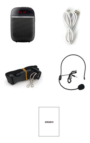 Amplificador De Voz Com Microfone Para Professores Po Wired