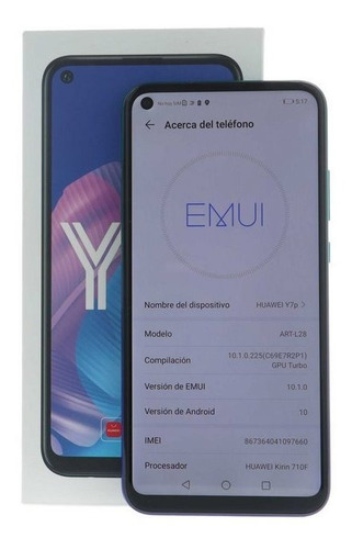 Imagen 2 de 6 de Telefono Huawei Y7p