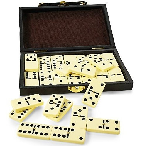 Juego De Dominó, Clásico, Premium, 28 Piezas, Doble Seis, E