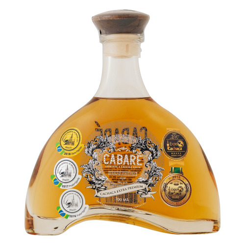 Imagem 1 de 1 de Cachaça Extra Cabaré Premium Garrafa 700ml