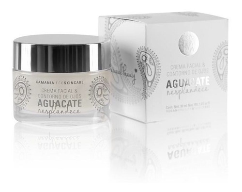 Imagen 2 de 3 de Crema Aguacate Facial & Contorno Ojos 30 Ml Xamania Vegan
