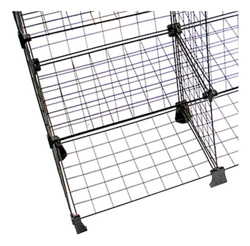 Balcão Aramado Preto Mod 40 - 1,20 X 1,00 X 0,30m