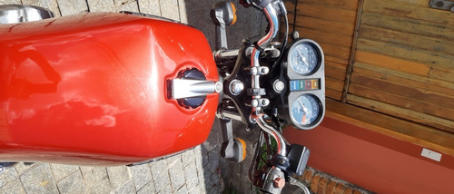 Cb 400 Vermelha 1981 Placa Preta Colecionador