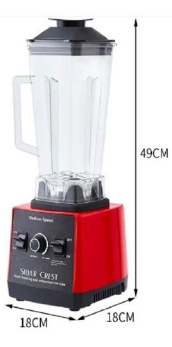Licuadora Comercial De Alta Rotación De 2 Litros, 220 V