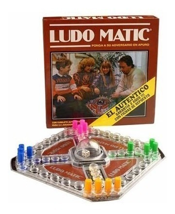 Ludomatic El Autentico Con Cubilete Automatico Original