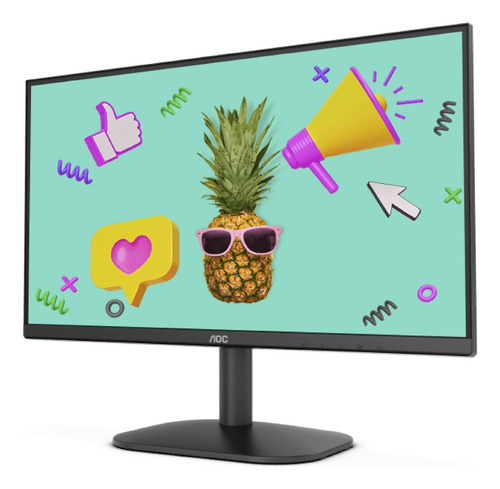 Monitor AOC con pantalla de 21.5" 75Hz 127V y resolución Full HD