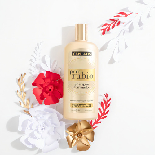 Shampoo Capilatis Iluminador Puro Rubio X 420 Ml - Local