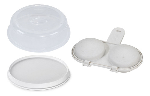 Grelhador De Micro-ondas Nordic Ware, Carne Redonda Com Baco