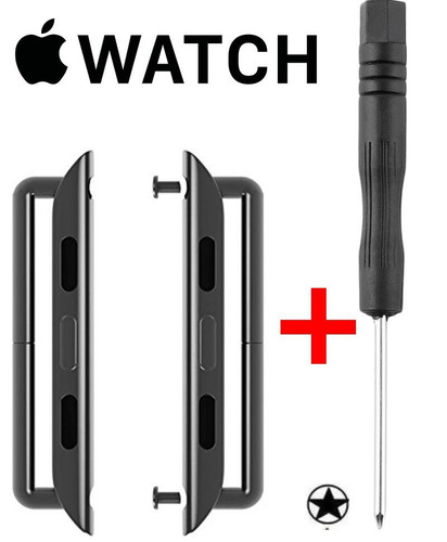 Par Adaptador De Pulseira Para Apple Watch 38/ 40/ 42/ 44mm