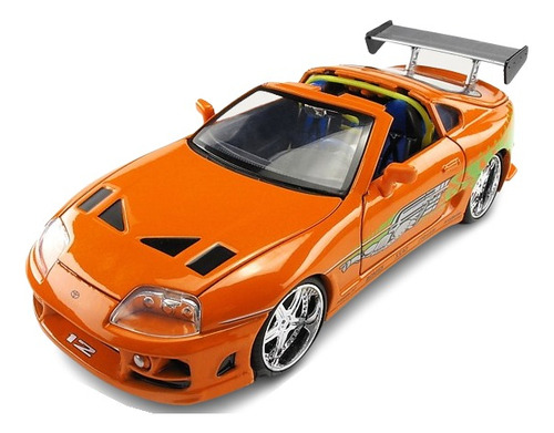 Toyota Supra 1995 Brian Fast Furious Con Caja - M Jada 1/24