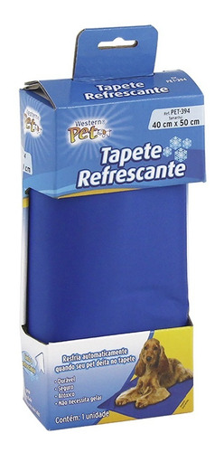 Tapete Pet Gel Refrescante Gelado Cães 40x50 Borda Reforçada