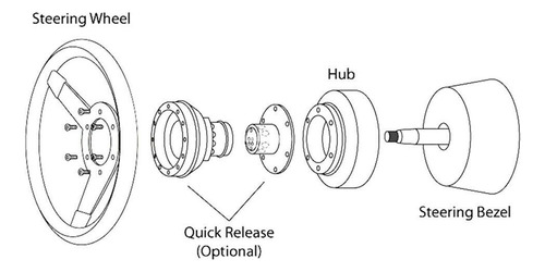 Adaptador De Volante Honda Civic/accord/prelude 92-96