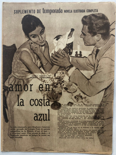 Suplemento Temporada Amor En La Costa Azul Mary Howard 1963