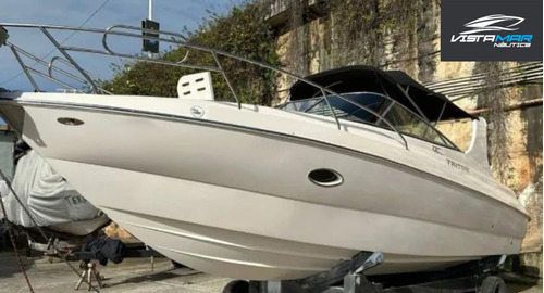 Lancha Triton 26 Pés Com Motor De Popa