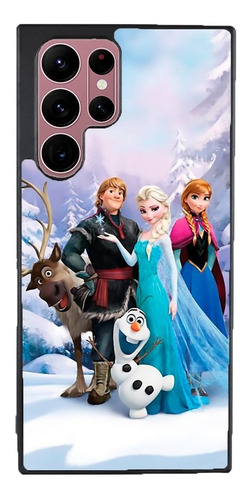 Funda Para Galaxy Frozen Princesa Elsa Azul Moda Ana Persona