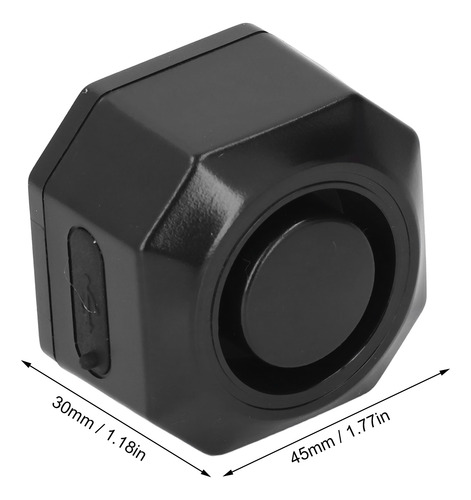 Alerta De Sonido Trasera Recargable Ip65 A Prueba De Agua Pa