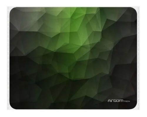 Mouse Pad Clásico Argom Tech Combat Verde Y Negro 