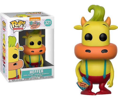 ¡funko Pop! Animación: Figura De Heffer De La Vida Moderna D