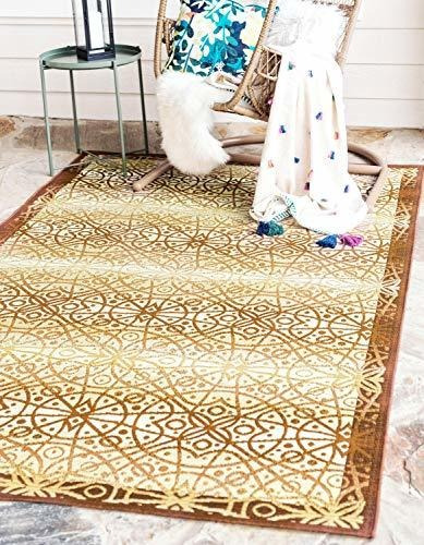 Alfombra 2x3 Pies - Unique Loom Outdoor Trellis Collection A