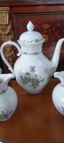 Antiguo Juego De Vajilla De Porcelana Alemana Completo (Usado)