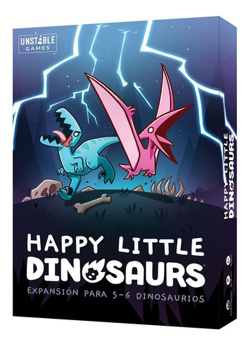 Happy Little Dinosaurs Para 5-6 Dinosaurios - Juego De Mesa