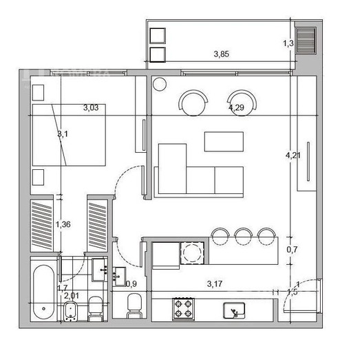 Imagen 6 de 30 de Departamento 3 Ambientes Tigre Financiación Y Entrega Inmediata