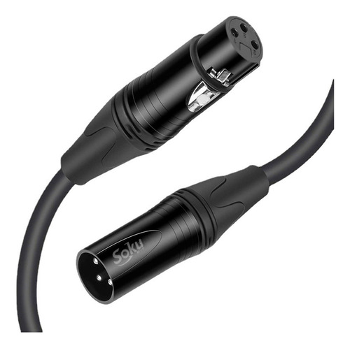 Cable Audio Profesional Xlr Macho A Hembra Para Canon Hifi
