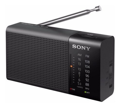 Radio Sony Icf-p36 2 Bandas Fm/am Analogico Altavoz + Correa