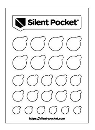 Silent Pocket- Stickers Para Privacidad Lente De La Cámara