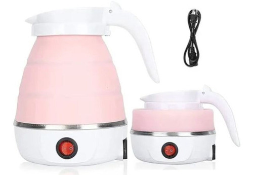 Cafetera Electrica Plegable Silicona Calentador Portátil