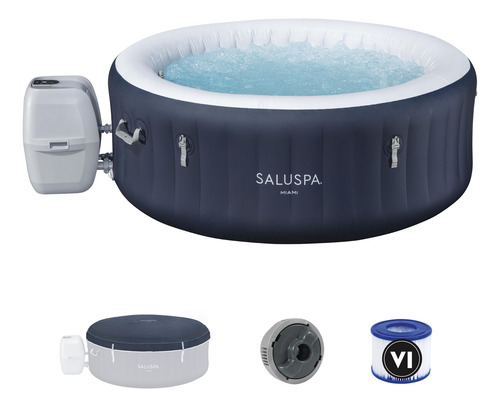 Jacuzzi Spa Inflable Bestway Sauna 4 Personas Hidromasaje