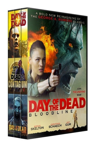 Day Of The Dead Trilogia George Romero Saga Coleccion 3 Dvd