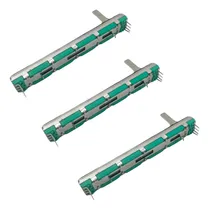 Comprar 3 X Potenciometro Lineal Deslizable B103 10k 75mm Fader 8p
