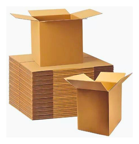 Caja De Carton Mudanza Embalaje 40x30x20 Cm Pack X 25 Unid.