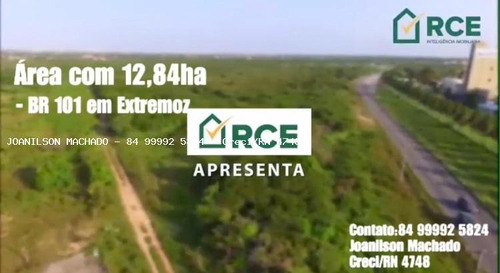 Imagem 1 de 11 de Área Para Venda Em Extremoz, Trevo De Acesso A Extremoz - Área Com 12,84ha - Ter1231-á_2-987413