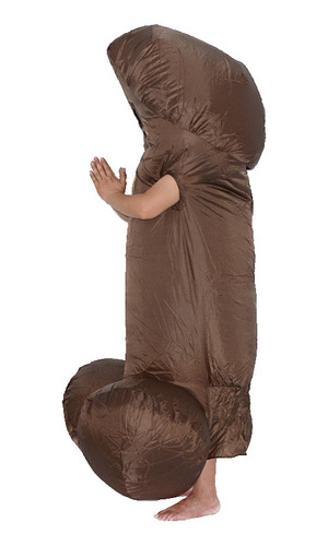 Mono Inflable Con Pene Navideño Para Disfraces, Pene