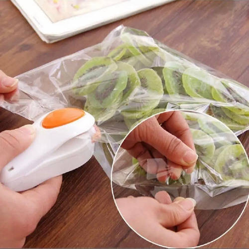 Mini Sellador Bolsas Térmico Cocina Alimentos Manual Portáti