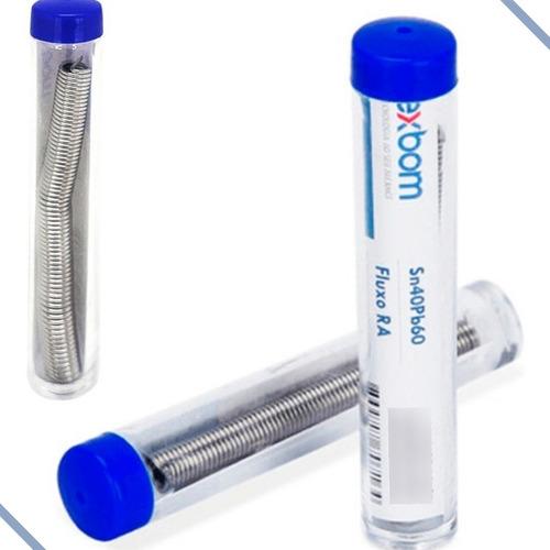 Tubo de estaño de soldadura de 1 mm, 40 x 60, 10 g, 0 V