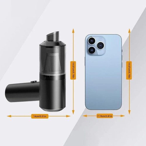 1pcs-wireless Handheld Car Vacuum Cleaner, Mini Aspiradora