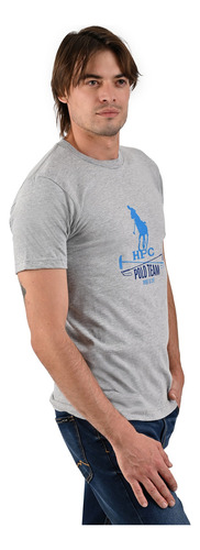 Playera Estampada Hpc Polo Color Jaspe