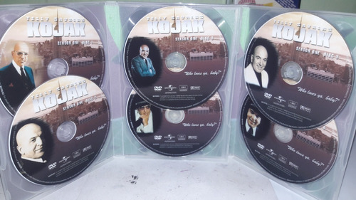 Dvd Kojak - Temporada 1 Digital Dublada ( 6 Dvds Box )
